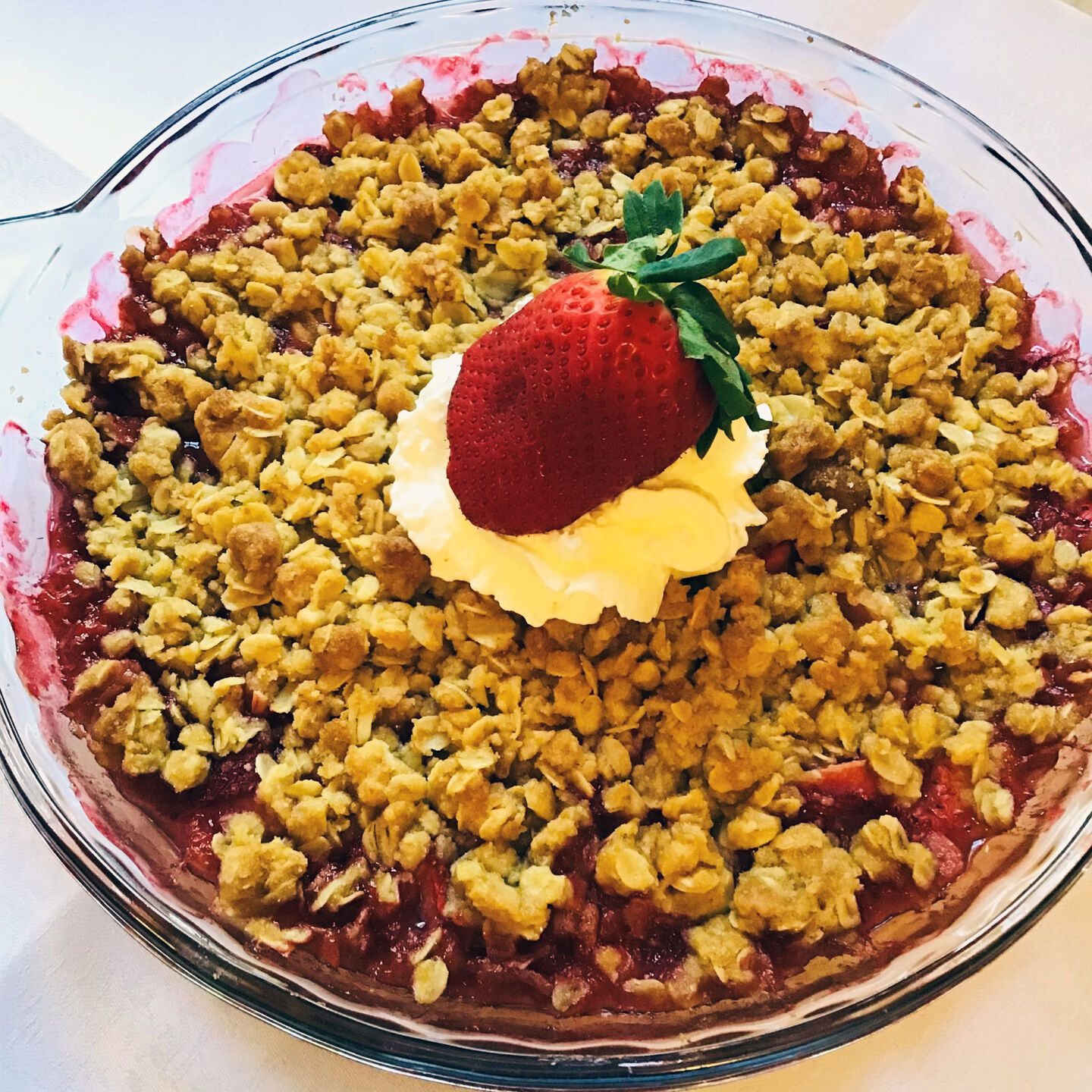 Strawberry Crisp
